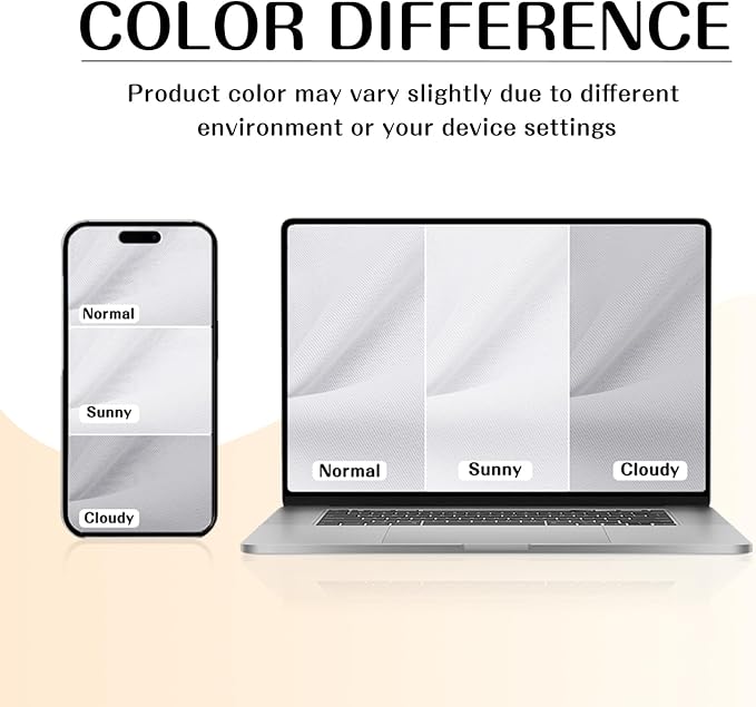 ChrisDowa Grommet Room Darkening Curtains for Bedroom and Living Room - 2 Panels Set Thermal Insulated Blackout Curtains (Greyish White, 38W x 54L)