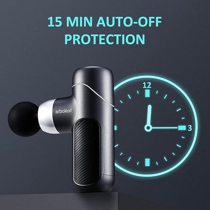 arboleaf Mini Massage Gun Deep Tissue, Muscle Massager for Back Pain Relief, Small Massage Gun Travel Massager Handheld, Quiet Percussion Massager Portable