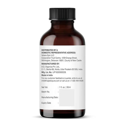 Majestic Pure Geranium Essential Oil with Glass Dropper - 1 Fl Oz - 100% Pure and Natural Geranium Oil - Premium Grade Essential Oils for Diffuser, Aromatherapy, Soap and Candle Making