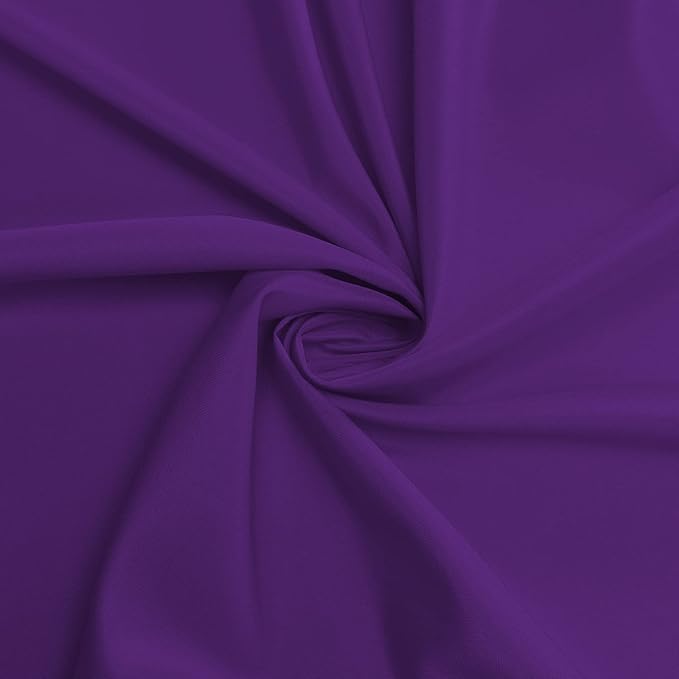 sancua Rectangle Tablecloth - 90 x 132 Inch - Stain and Wrinkle Resistant Washable Polyester Table Cloth, Decorative Fabric Table Cover for Dining Tables, Buffet Parties and Camping, Purple