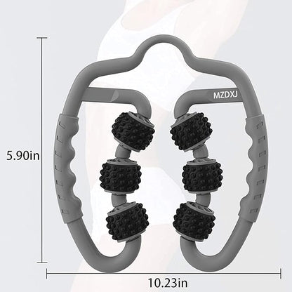 Cellulite Massage Tool Deep Fascia Massager & Dimpled Skin Remover for Legs - Anti-Cellulite Roller Tech with Lymphatic Drainage, Smooth Skin & Pain Relief for Thighs & Buttocks Sculpting