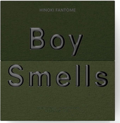 Hinoki Fantôme Scented Candles for Men and Women - 8.5 oz - Soy, Coconut Wax Candle Blend - Aromatic Candles for Home with Japanese Cypress, Jasmine and Smoked Amber - 50-Hour Burn - Cotton Wick