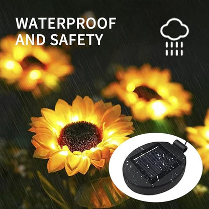 Solar Lantern Light Replacement Top for Flower Light ,LED Solar Panel Lantern Lid Replacement Part for Outdoor Flower DIY Garden Patio Decor (2PCS)