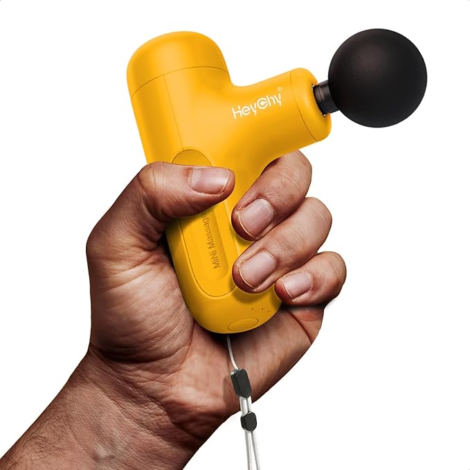 Massage Gun Mini, Electric Muscle Massager Deep Tissue, Compact Travel Size Handheld Percussion Massage Gun for Back, Shoulders, Full Body Recovery and Pain Relief, Birthday Gifts for Men Women
