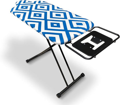 Extra Large Ironing Board Replacement Cover (Blue Rhombus)