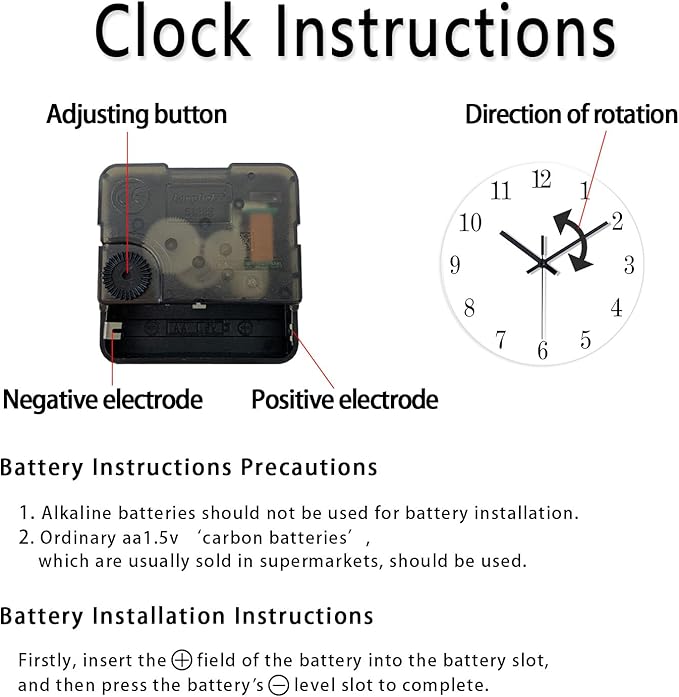 Glass Blue Wall Clocks Battery Operated 16 Inch Marble Pattern Big Clock for Office Abstract Silent Wall Clock Non Ticking