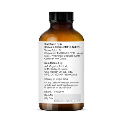 Majestic Pure Helichrysum Essential Oil with Glass Dropper - 1 Fl Oz - 100% Pure and Natural Helichrysum Oil - Premium Grade Essential Oils for Diffuser, Aromatherapy, Soap and Candle Making