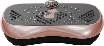 KRYLIX Vibration Plate Machine Exercise Platform for Whole Body Vibration Workout Weight Loss Lymphatic Drainage Fitness Platform Exercise Machine Vibrating Platform for Women Men