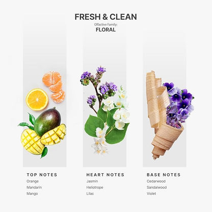 Aromaplan Scents, Clean Smelling Essential Oils, Fresh & Clean 16 Fl Oz (473ml)-Fresh Scent Essential Oil for Diffuser, USA Fragrance, Bigger Bottle, Bolder Aroma & Longer Lasting