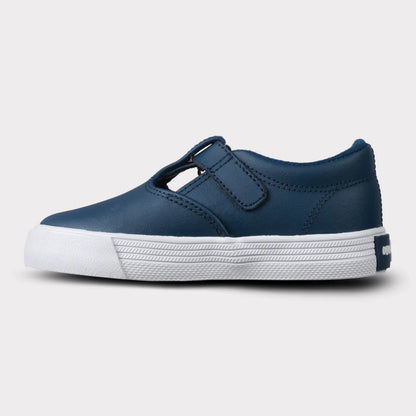 Khloe Girls T-Strap Hook & Loop Shoe