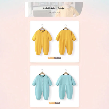 Baby Coverall Crawling Cotton UV-Protective Jumpsuit