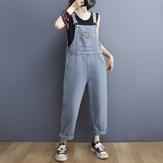 Peto vaquero «Real Wash» para mujer