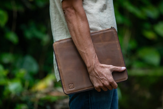 Carpeta de cuero Kahala