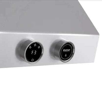 Kucht 48" Ducted Under Cabinet Range Hood Stainless Steel with Digital Controls KRH480-SS