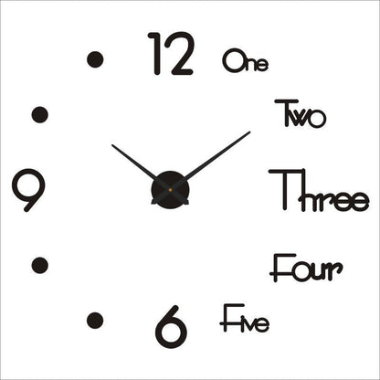 Creative wall clock