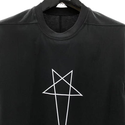 Men's Oversized Gothic Cotton T-Shirt - Summer Streetwear