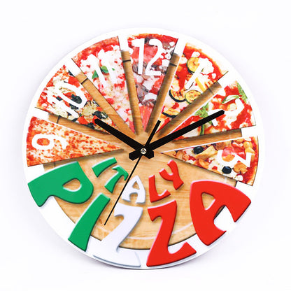 Retro Wall Clock Creative Wooden