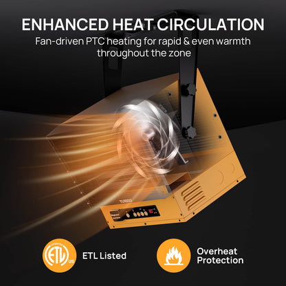 Neighborhood GH10K & GH15K Smart Garage Heater - WiFi Enable