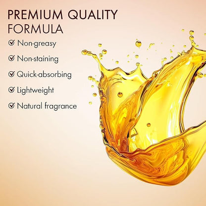 MAJESTIC PURE Vitamin E 70k Blend Massage Oil for Massage Therapy - Refreshing, and Relaxing - Natural Oils with Sweet Almond, Jojoba, Argan & Avocado - for All Skin Types - Men and Women - 8 fl oz