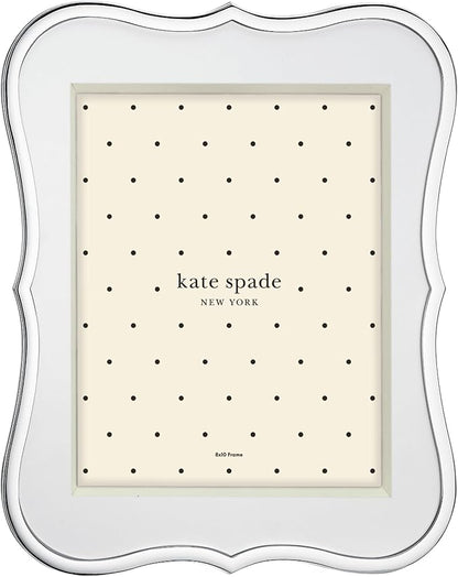 Kate Spade New York Crown Point 8" X 10" Frame, 3.15 LB, Silver