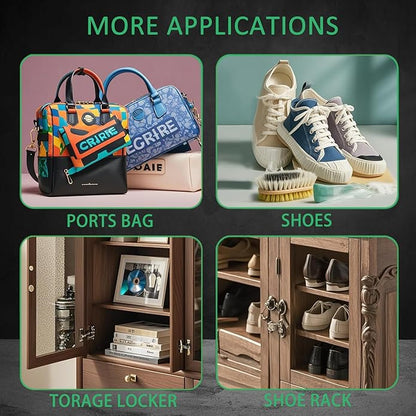 Shoe Deodorizer Rechargeable Ozone Tech Eliminates Odors in All Footwear, Auto Shut-Off Durable Dryer-Style Freshener