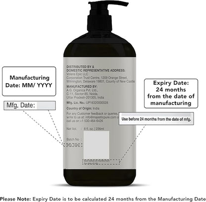 MAJESTIC PURE Cellulite Massage Oil for Massage Therapy - Refreshing, and Relaxing - Natural Oils with with Vegan Collagen & Stem Cells - for All Skin Types - Men and Women - 8 fl oz