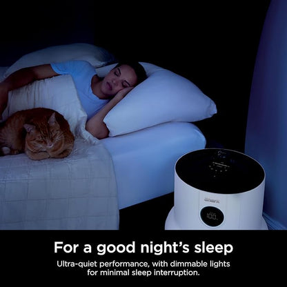 Shark Air Purifier for Home with NeverChange HEPA Air Filter, 1400 sq. ft. for Powerful Multi-Room Purification, 5-Year Filter, Filters Smoke, Captures 99.98% of Particles & Dust, HP302
