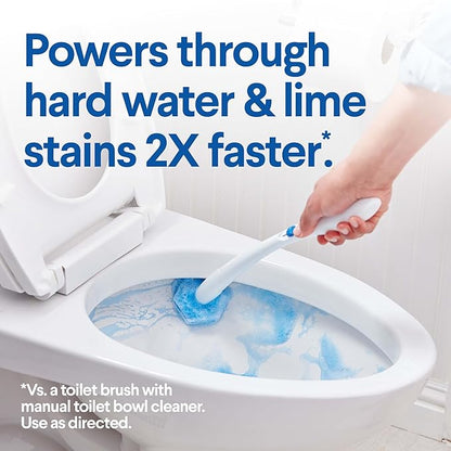 Clorox Original Toilet Cleaning System - ToiletWand, Storage Caddy and 16 Heads, Dorm Room Essentials, (Package May Vary)