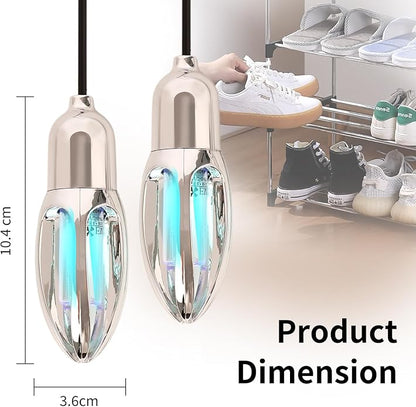 Shoe Deodorizer Dryer 3-Mode Timer & Gentle Airflow Tech In-Footwear Hygiene Management