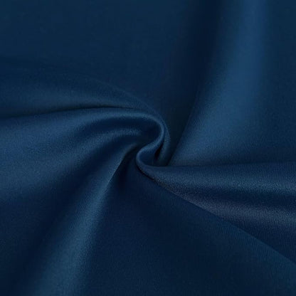 Blackout Curtains 72 Inch Length for Bedroom, Thermal Insulated Blackout Curtains 2 Panels Set, Solid Grommet Privacy Room Darkening Drapes for Living Room Windows(W52 x L72, Navy Blue)