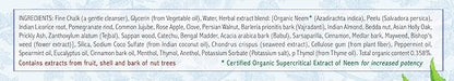 Auromere Ayurvedic Herbal Toothpaste, Fresh Mint - Vegan, Natural, Non GMO, Flouride Free, Gluten Free, with Neem & Peelu (4.16 oz), 5 Pack