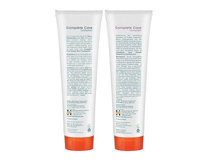 Himalaya Botanique Complete Care Toothpaste, Herbal, Variety Pack, Mint and Spearmint Flavor, Fights Plaque, Freshens Breath, Fluoride Free, No Artificial Flavors, SLS Free, Cruelty Free, 5.29 Oz