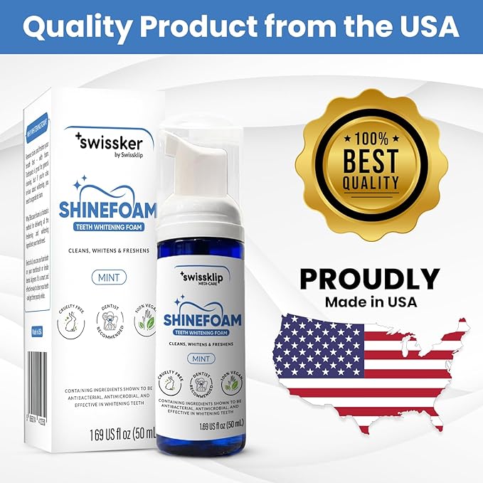 Swissklip Teeth Whitening Foam Toothpaste Also a Teeth Whitener in The Market I We Offer Best Teeth Whitening Products for Professional Teeth Whitening Kit (2)
