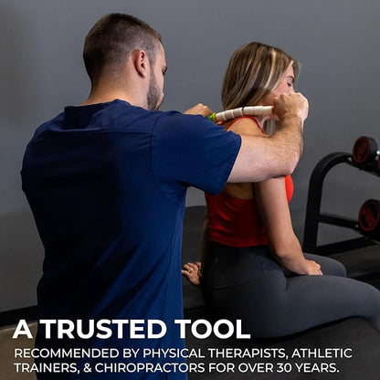 The Original Massage Stick - Self Myofasical Release Muscle Roller Stick - 14" Little Stick
