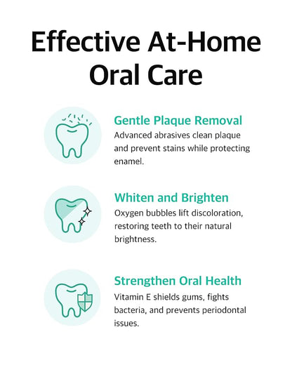 Live Orals Whitening Toothpaste 80g x 3Units - Fluoride-Free Stain Removal, Strengthens Enamel, Natural Ingredients, Fresh Mint Flavor