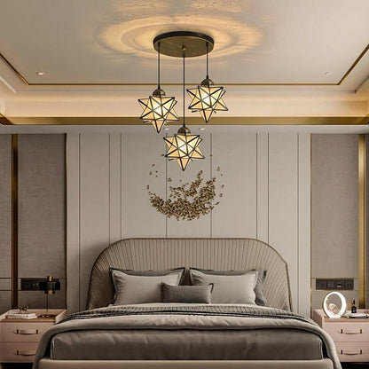 Frosted White Glass Chandelier for Dining Room Pendant Lights for Kitchen Island Light Fixture Modern Farmhouse Chandeliers with Warm Light Oiled Bronze