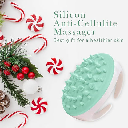 Anti Cellulite Massager Roller - Anticellulite Fascia Blaster for Cellulite Remover - Improves Blood Flow Use Cellulite Brush & Cellulite Roller with Cream or Oil for Cellulite Treatment