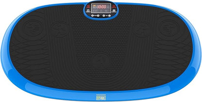 Vibration Plate Exercise Machine Workout Vibration Fitness Platform with Resistance Loops and Resistance Band, 2D, 3D or 4D