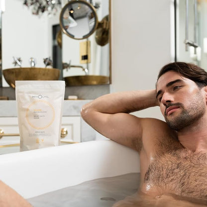 Epsom Salt Bath Salts - Natural Bath Soak for Muscle and Joint Recovery with Arnica, Frankincense and Eucalyptus Essential Oil - Great for Post Workout and Relaxation - 35 Ounce (1Kg)