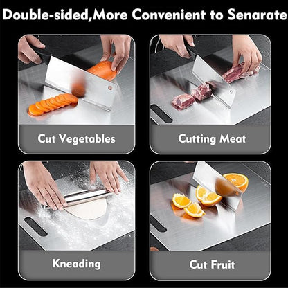 Titanium Cutting Board - 1 pack Titanium Cutting Boards for Kitchen,Double Sided Titanium Cutting Mat（9.25 * 12.99in）