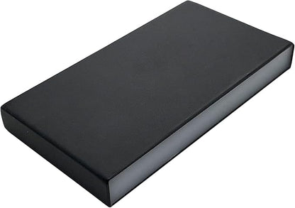 LUMENGY Paver Light Slim 0.5x4 Inch Glare-Free Steel Brick Lighting for Pavers, Walls, Driveway & Pathway Borders 2700K Warm White, Waterproof, Drive-Over Rated - 12V AC/DC