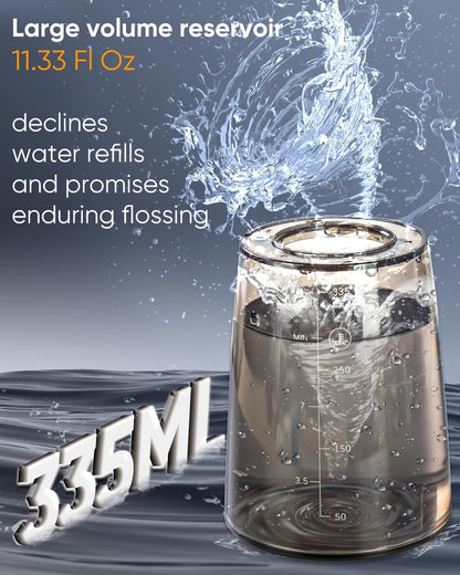 LP221 Cordless Professional Water Flosser with UVC Sterilizable (Allure)