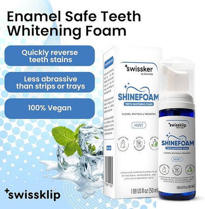 Swissklip Teeth Whitening Foam Toothpaste Also a Teeth Whitener in The Market I We Offer Best Teeth Whitening Products for Professional Teeth Whitening Kit (3)