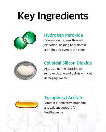 Live Orals Whitening Toothpaste 80g x 3Units - Fluoride-Free Stain Removal, Strengthens Enamel, Natural Ingredients, Fresh Mint Flavor