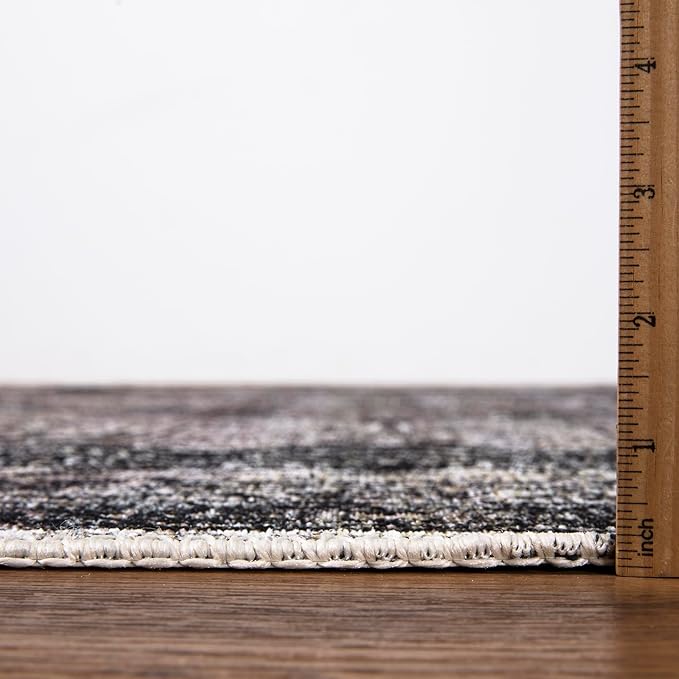 Keen Home Design 3x5 Rug - Machine Washable Entry Rug with Non-Slip Backing, Ideal for Enteryway, Kitchen, Bathroom, Laundry Room - Vintage, Easy Clean, Durable, Low Pile Rug - (3' x 5')