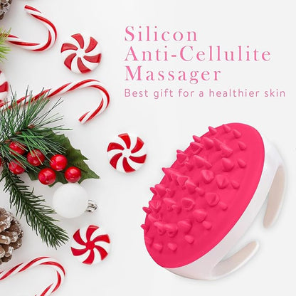 Anti Cellulite Massager Roller - Anticellulite Fascia Blaster for Cellulite Remover - Improves Blood Flow Use Cellulite Brush & Cellulite Roller with Cream or Oil for Cellulite Treatment