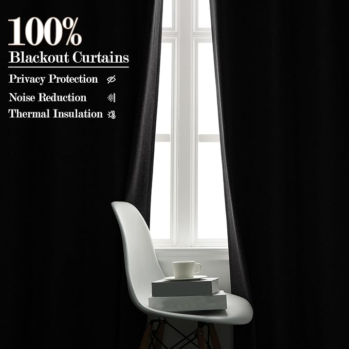 150 Inches Extra Wide Room Divider Draperies, Pinch Pleat Drapes, Absolutely Blackout Sliding Door Drapery, Total Privacy Ceiling Track Curtains, 150" W by 102" L, Natural Grey (1 Panel)