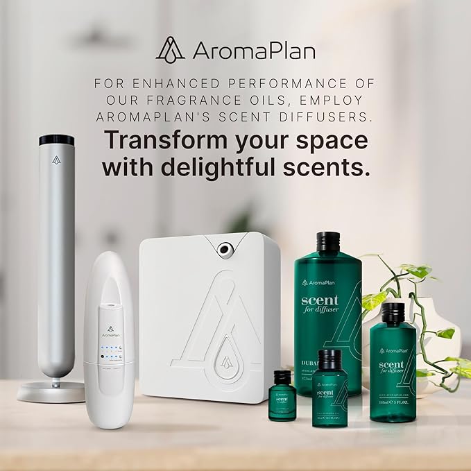 Aromaplan Scents, Clean Smelling Essential Oils, Clean Breeze Inspired by D. (5 Fl Oz /148ml)-Fresh Scent Essential Oil for Diffuser, USA Fragrance, Bigger Bottle, Bolder Aroma & Longer Lasting