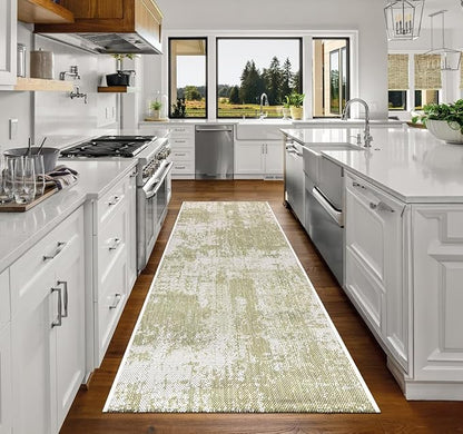 Keen Home Design Terrace Outdoor Runner Rug - 2x12 Washable Indoor/Outdoor Rug for Patio, Kitchen, Balcony, Beach, Garden, Deck and Porch, Size: 2'2"x11'10"
