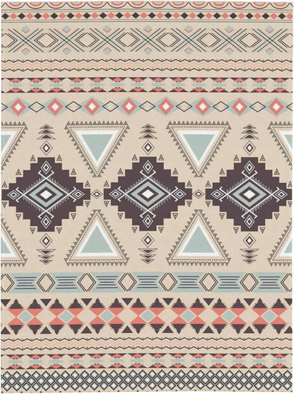 Boho Throw Blanket for Couch Bed Sofa Living Room, Western Flannel Fleece Blanket Soft Cozy Lightweight Breathable Fluffy Durable Gifts for Men Women 50 x 60 Inch
